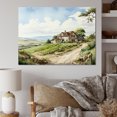 thumbnail image 1 of Designart "Beautiful Vineyard Panorama" Vineyard Wall Decor, 1 of 7