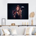 thumbnail image 1 of Designart "Beauty And Strength In Boxing" Fashion Woman Wall Decor, 1 of 7