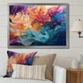 thumbnail image 1 of Designart "Beauty In Liquid Aurora Borealis Charm IV" Aurora Borealis Picture Framed Canvas Prints, 1 of 1