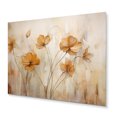 thumbnail image 1 of Designart "Beige Botanical Expressions IV" Abstract Botanicals Metal Art Print, 1 of 5