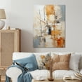 thumbnail image 1 of Designart "Beige Grey Geometric composition I" Abstract Collages Metal Wall Decor, 1 of 5