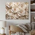 thumbnail image 1 of Designart "Beige Rose Calm V" Roses Wall Decor, 1 of 1