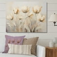 thumbnail image 1 of Designart "Beige Tulip Orchestral Display I" Tulips Wall Decor, 1 of 7