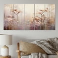 thumbnail image 1 of Designart "Beige delicate Forest III" Abstract Botanicals Metal Wall Décor Set, 1 of 5