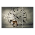 thumbnail image 1 of Designart 'Believe Shadow III' Oversized Cottage Wall Clock, 1 of 3