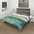 thumbnail image 1 of Designart 'Beyond the Horizon I' Cottage Duvet Cover Set, 1 of 4
