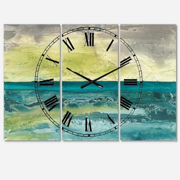 Designart 'Beyond the Horizon I' Traditional Wall Clock