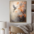 thumbnail image 1 of Designart "Bird Avian Euphony II" Animals Floater Framed Canvas Print, 1 of 7