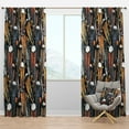thumbnail image 1 of Designart 'Bird Feathers I' Animals Blackout Curtain Panel, 1 of 4