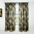thumbnail image 1 of Designart 'Bird Feathers XXIII' Modern & Contemporary Curtain Panel, 1 of 5