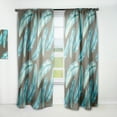 thumbnail image 1 of Designart 'Bird Feathers XXVII' Southwestern Curtain Panel, 1 of 5