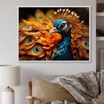 thumbnail image 1 of Designart "Birds Of Paradise landscape VI" Animals Floater Framed Canvas Print, 1 of 7