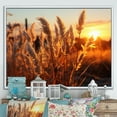 thumbnail image 1 of Designart "Birds Of Paradise landscape VIII" Landscapes Floater Framed Canvas Art Print, 1 of 7