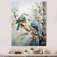 thumbnail image 1 of Designart "Birds On American Basswood Tree Bird" Landscape Trees Wall Decor, 1 of 5