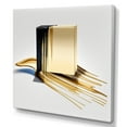 thumbnail image 1 of Designart Black And Gold Cubic Expression VIII Canvas Wall Art, 1 of 5