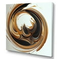 thumbnail image 1 of Designart Black And Gold Swirl II Canvas Wall Art, 1 of 5