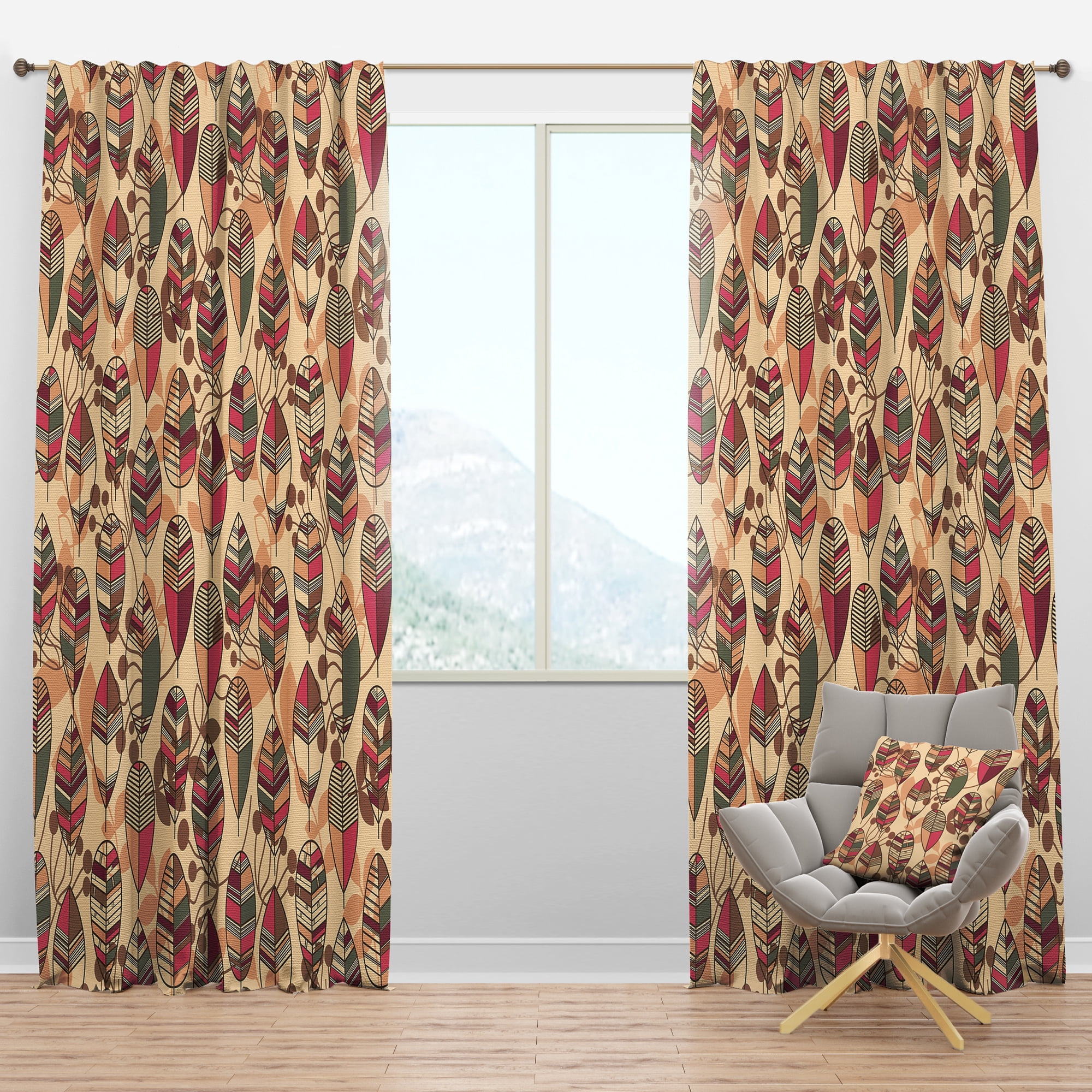 Designart Blackout Curtain