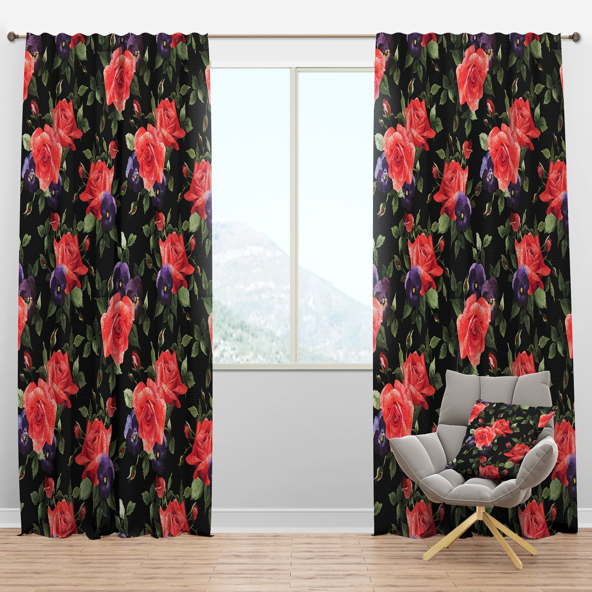 Designart Blackout Curtain