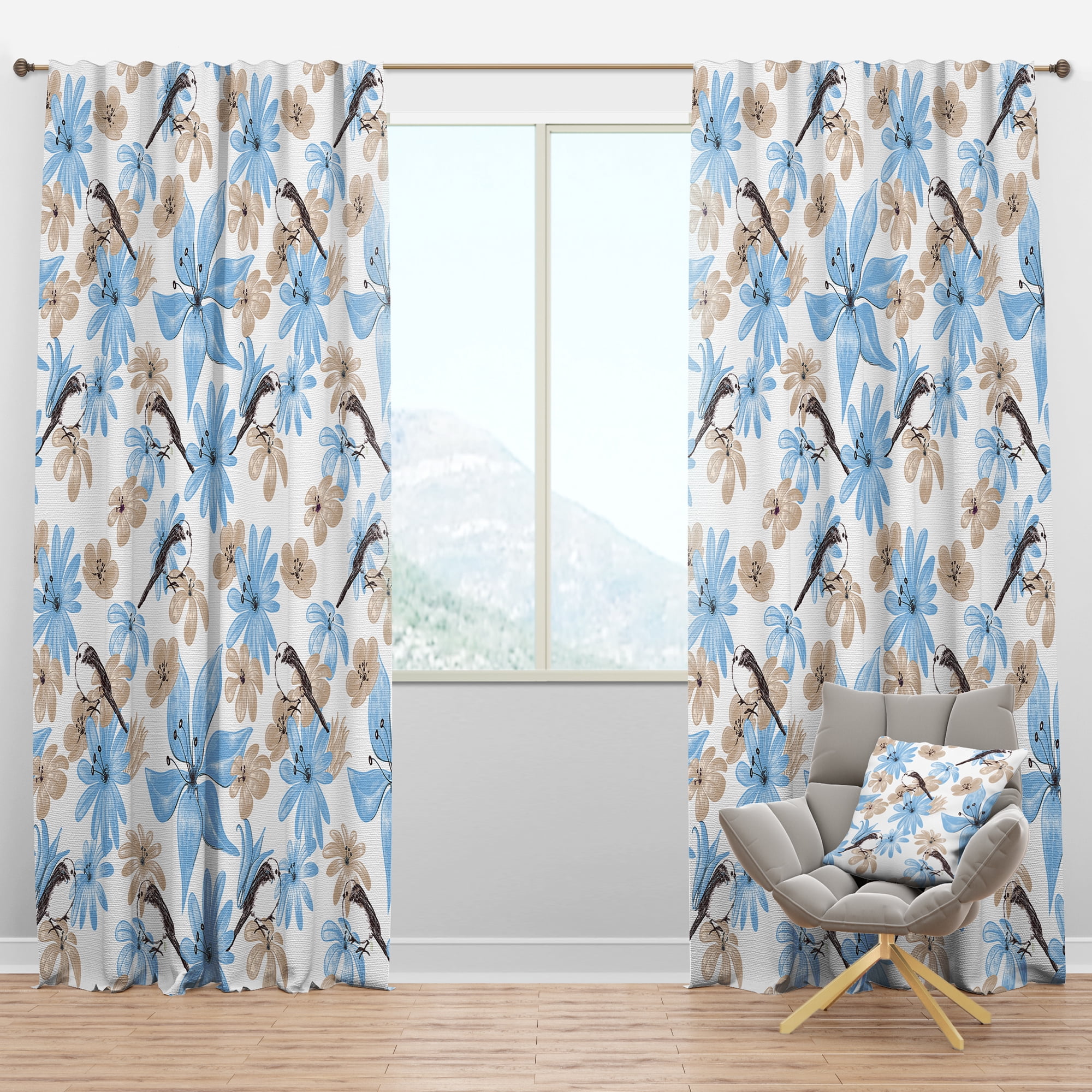 Designart Blackout Curtain