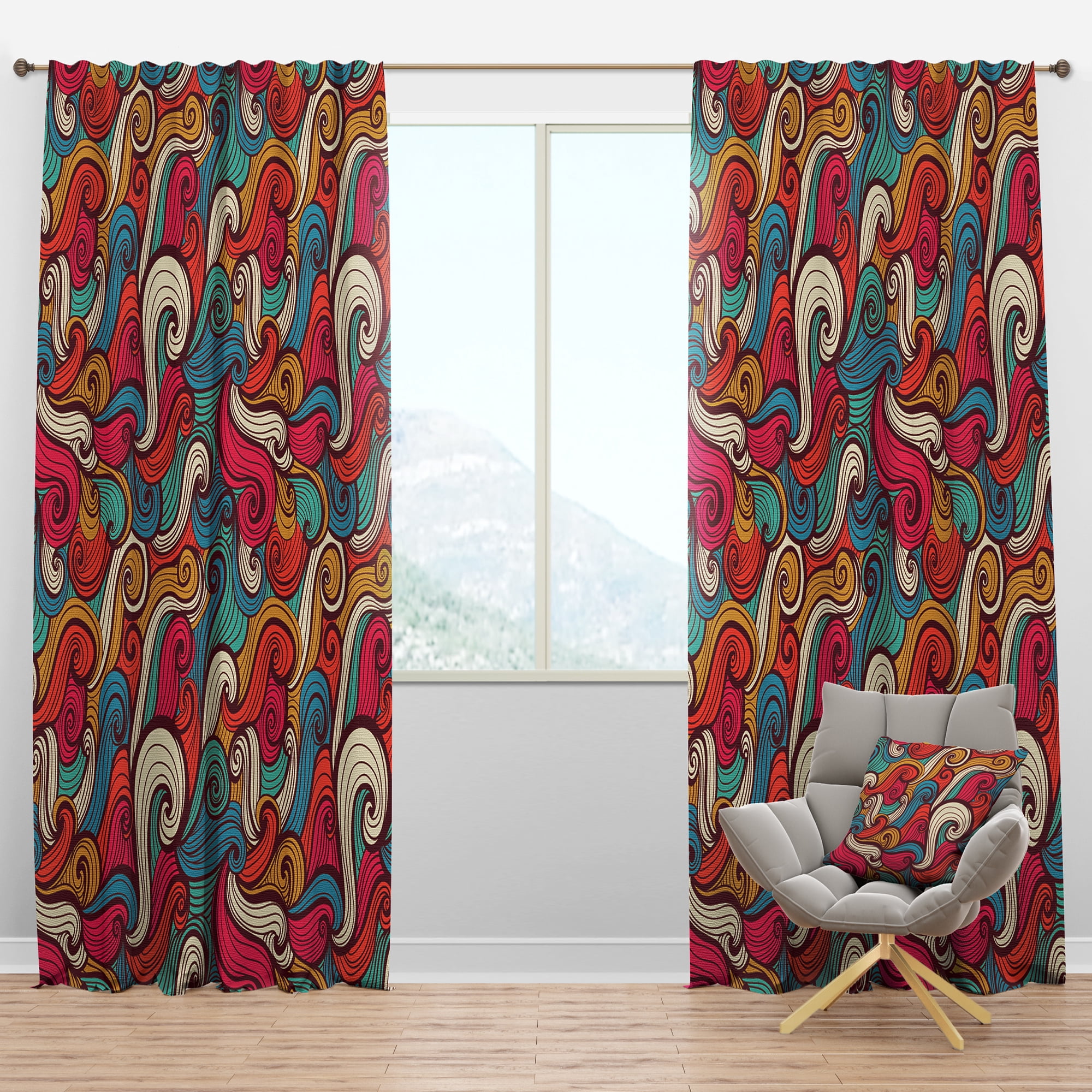Designart Blackout Curtain