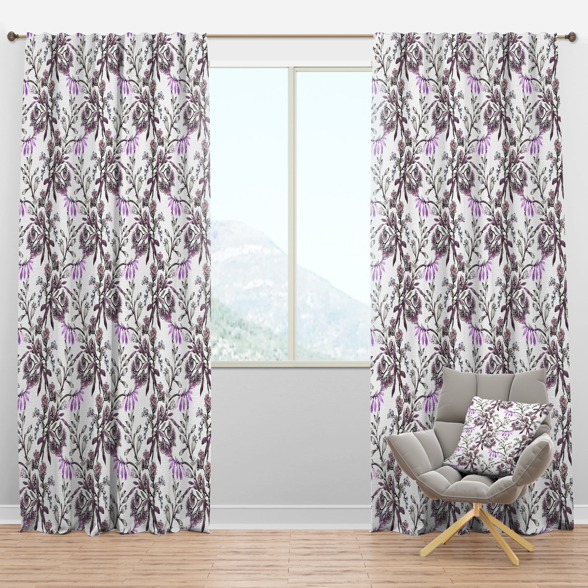 Designart Blackout Curtain
