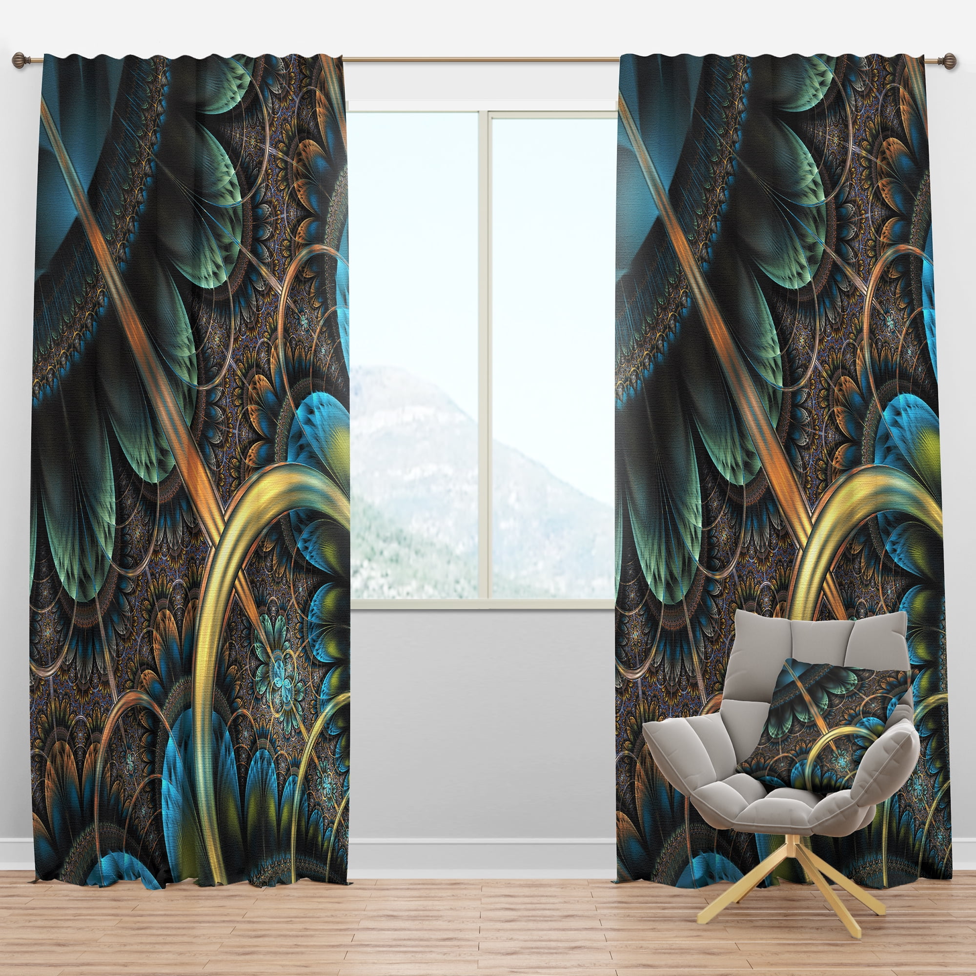 Designart Blackout Curtain