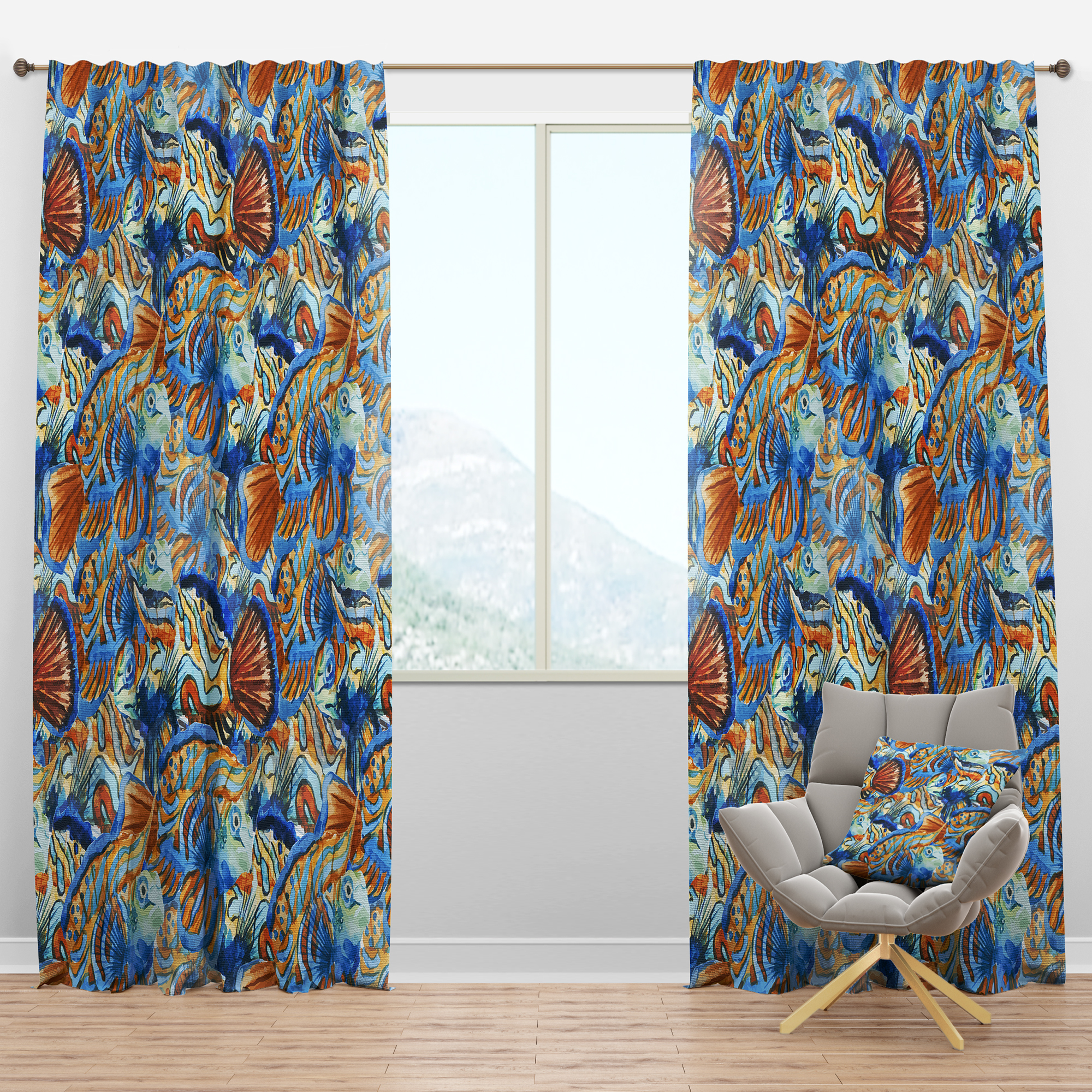 Designart Blackout Curtain