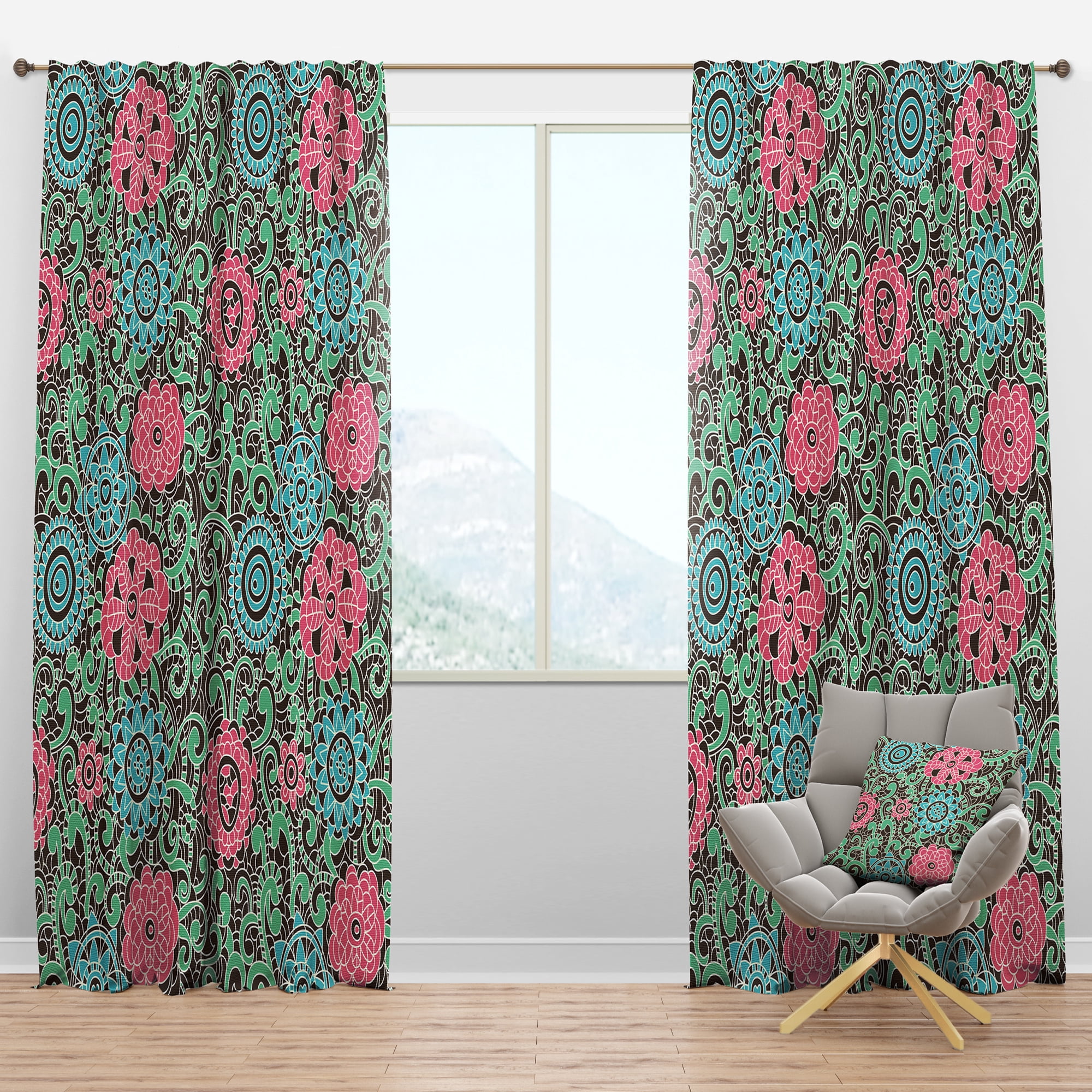Designart Blackout Curtain