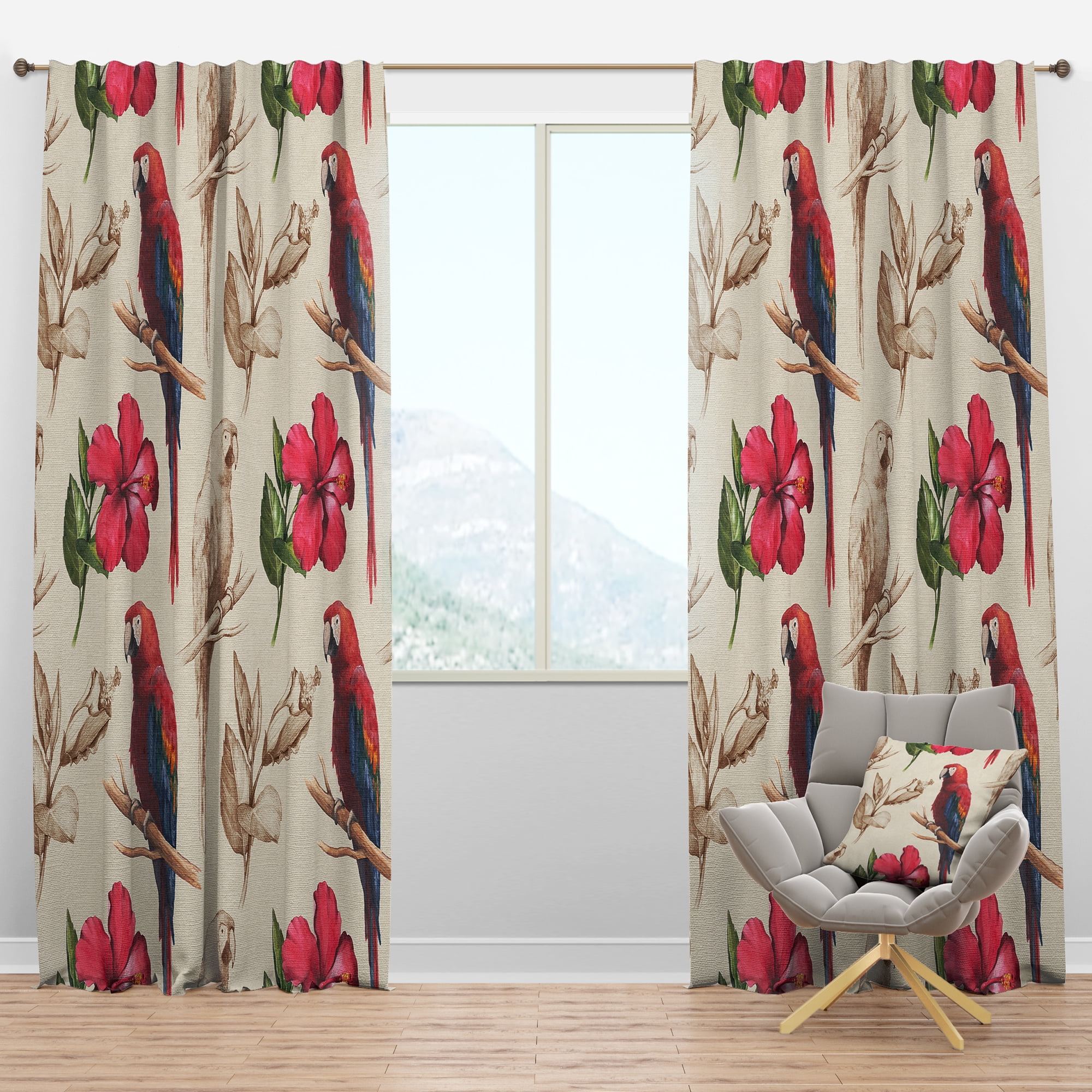 Designart Blackout Curtain