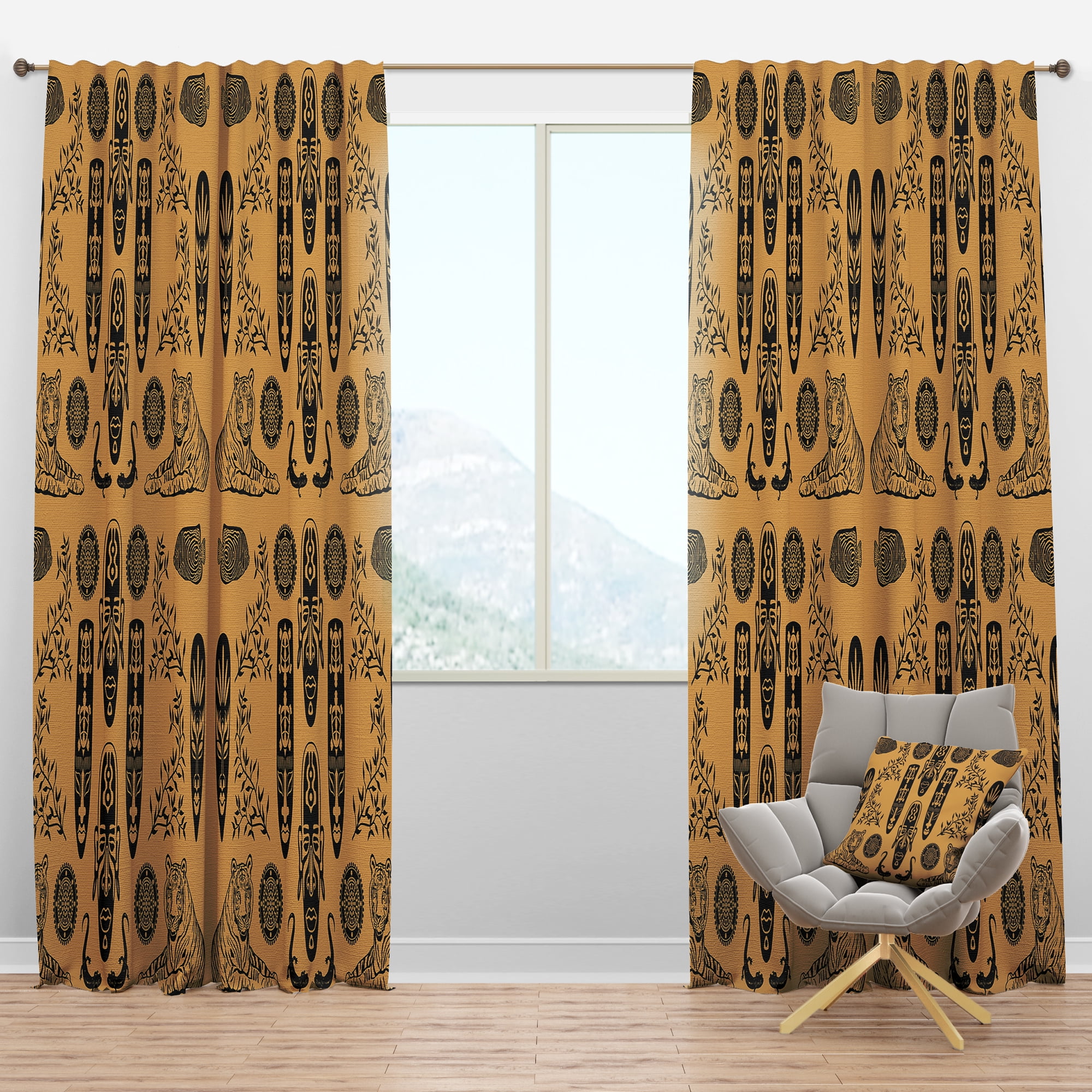 Designart Blackout Curtain
