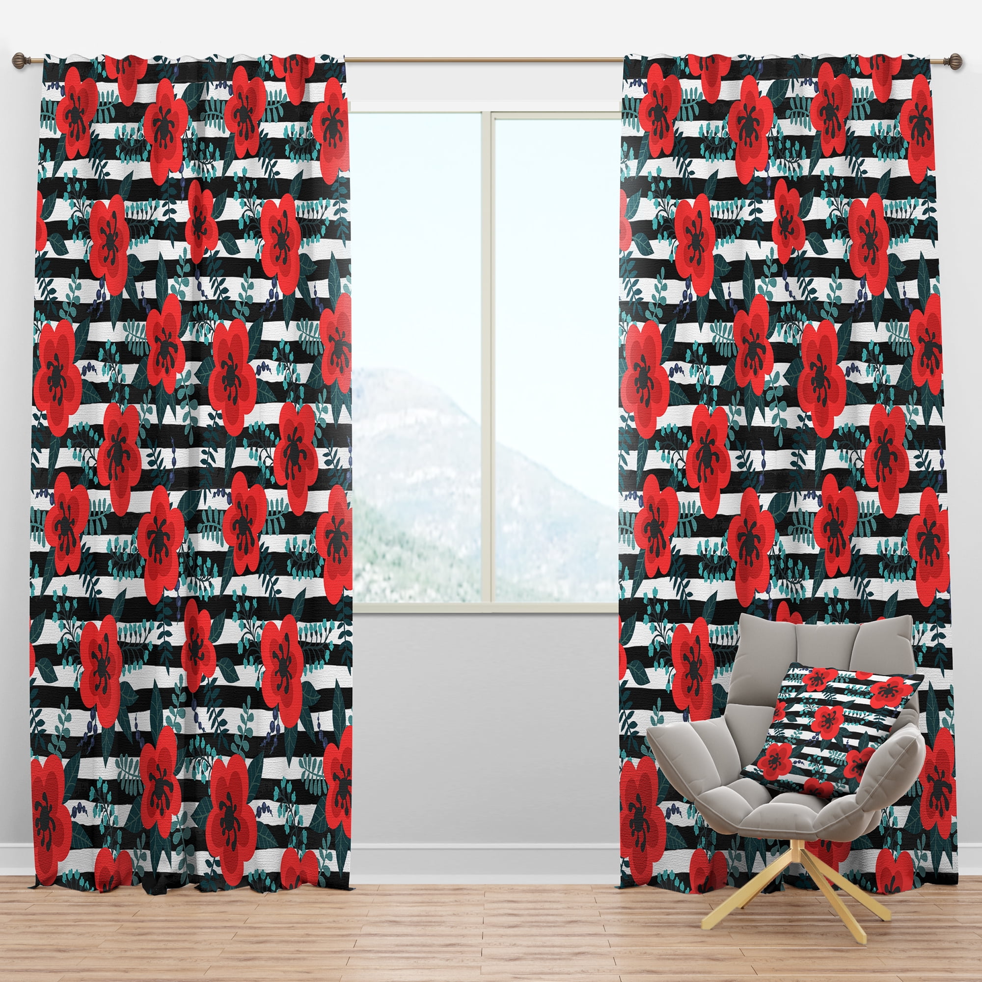 Designart Blackout Curtain