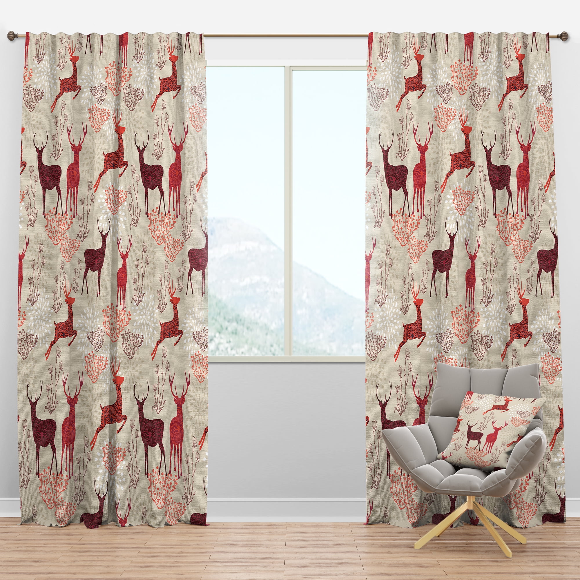 Designart Blackout Curtain