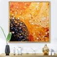 thumbnail image 1 of Designart "Blazing Fusion IV" Abstract Collages Floater Framed Canvas Print, 1 of 7