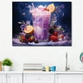 thumbnail image 1 of Designart "Blended Drink Range II" Breakfast Canvas Prints, 1 of 7