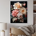 thumbnail image 1 of Designart "Blissful Floral Adornment" Rhododendron Floater Framed Wall Decor, 1 of 5