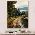 thumbnail image 1 of Designart "Blissful Rural Germany III" Germany Floater Framed Canvas Wall Art, 1 of 7