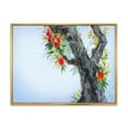 thumbnail image 1 of Designart 'Blooming Flowers Of An Old Tree In Spring I' Traditional Framed Canvas Wall Art Print, 1 of 5