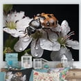 thumbnail image 1 of Designart "Blooming Ladybug: Nature'S Enigma" Ladybug Wall Art Prints, 1 of 7