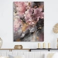 thumbnail image 1 of Designart "Blooming Pink Hydrangeas" Floral Hydrangea Metal Wall Decor, 1 of 5