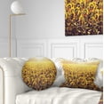 thumbnail image 1 of Designart Blooming Sunflowers At Sunset - Landscape Printed Throw Pillow - 12x20, 1 of 5