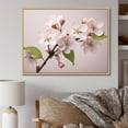 thumbnail image 1 of Designart "Blossom Delight Apple II" Apple Blossom Floater Framed Canvas Art Print, 1 of 7