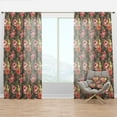 thumbnail image 1 of Designart 'Blossom Pink LVII' Floral Curtain Panel, 1 of 4