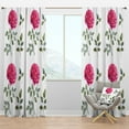 thumbnail image 1 of Designart 'Blossom Pink VIII' Floral Blackout Curtain Panel, 1 of 4