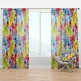 thumbnail image 1 of Designart 'Blossom Pink XLI' Floral Curtain Panel, 1 of 4