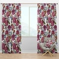 thumbnail image 1 of Designart 'Blossom Pink XLVII' Floral Blackout Curtain Panel, 1 of 4