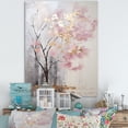thumbnail image 1 of Designart "Blossom Tree Of Pink II" Floral & Botanical Canvas Wall Art, 1 of 5