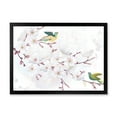 thumbnail image 1 of Designart 'Blossoming Cherry Tree and Birds' Traditional Framed Art Print, 1 of 4