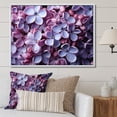 thumbnail image 1 of Designart "Blossoms Of Vibrant Lilac Fragrance" Lilacs Floater Framed Wall Decor, 1 of 5