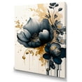 thumbnail image 1 of Designart Blue And Gold Crocus Bunch I Canvas Wall Art, 1 of 5