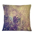 thumbnail image 1 of Designart Blue Butterfly And Purple Flowers - Floral Throw Pillow - 16x16, 1 of 1